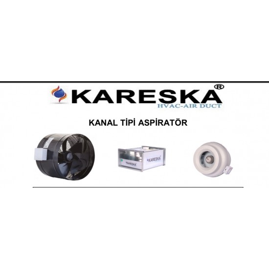 DİKDÖRTGEN KANAL TİPİ FAN KTF 250